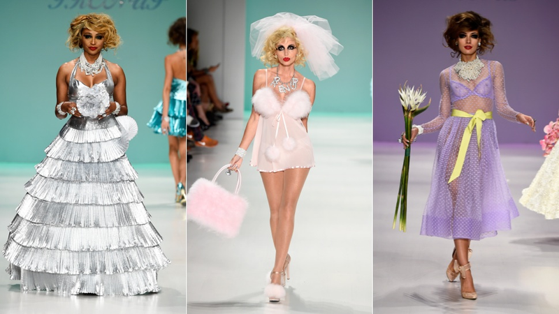 Illustration for article titled The Betsey Johnson Show Delightfully Celebrated Marriage Equality